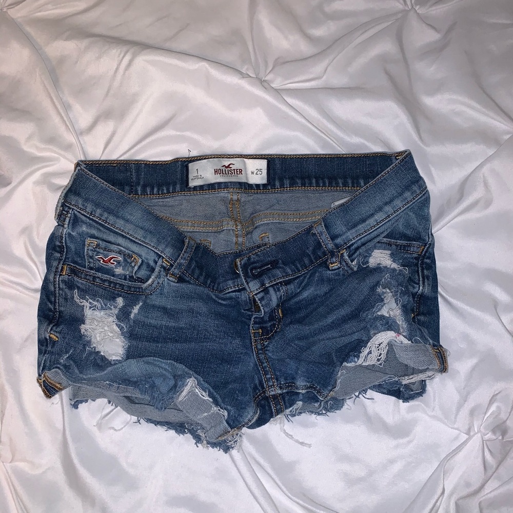 Hollister jean shorts